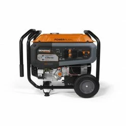 Gasoline Generators Generac 7686 10000 Watt 420cc Electric Start Gas Powered Portable Generator