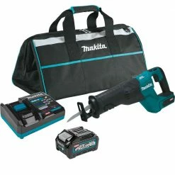 Makita GRJ01M1 40V MAX XGT Brushless Cordless Reciprocating Saw Kit W/ 4.0Ah Tools & Equipment