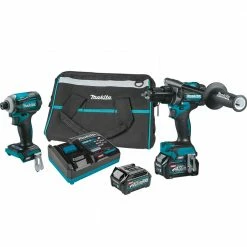 Tools & Equipment Makita GT200D 40V MAX XGT Brushless Cordless 2 PC Combo Kit W/ 2.5 AH Batteries