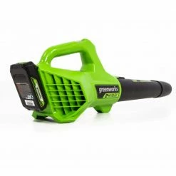 Lawn & Outdoor Power GreenWorks Commercial 24B315 24V 315 CFM Cordless Brushless Leaf Blower Kit 14 Lawn & Outdoor Power GreenWorks Commercial 24B315 24V 315 CFM Cordless Brushless Leaf Blower Kit