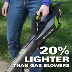 GreenWorks Commercial 48B500 48V 500 CFM Cordless Brushless Leaf Blower Kit