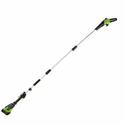 GreenWorks Commercial 48PS8 48V 8” Dual Volt Cordless Brushless Pole Saw Kit 19 GreenWorks Commercial 48PS8 48V 8” Dual Volt Cordless Brushless Pole Saw Kit