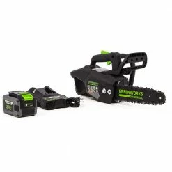 GreenWorks Commercial 48TH12 48V 12" Cordless Li-Ion Top Handle Chainsaw Kit Lawn & Outdoor Power