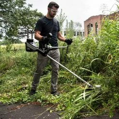 GreenWorks Commercial 82TB18 82V 18" Bike Handle String Trimmer - Bare Tool