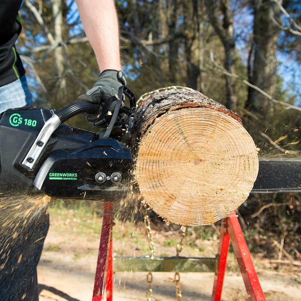 GreenWorks Commercial GS180 82V 18’’ Cordless Brushless Chainsaw - Bare Tool Lawn & Outdoor Power 5 GreenWorks Commercial GS180 82V 18’’ Cordless Brushless Chainsaw - Bare Tool Lawn & Outdoor Power