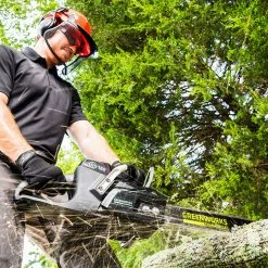 GreenWorks Commercial GS180 82V 18’’ Cordless Brushless Chainsaw - Bare Tool Lawn & Outdoor Power 15 GreenWorks Commercial GS180 82V 18’’ Cordless Brushless Chainsaw - Bare Tool Lawn & Outdoor Power
