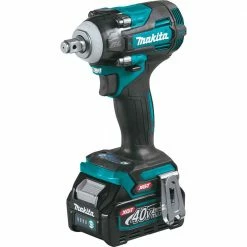 Makita GWT04D 40V MAX XGT 1/2" Sq. Brushless Cordless Drive Impact Wrench Kit Tools & Equipment