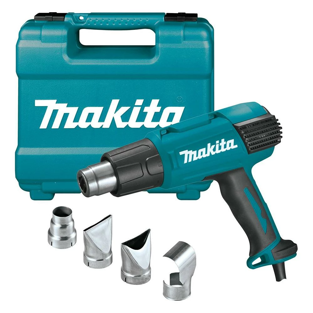 Makita HG6530VK 120 Volt LCD Digital Display Variable Temperature Heat Gun Kit Tools & Equipment 3 Makita HG6530VK 120 Volt LCD Digital Display Variable Temperature Heat Gun Kit Tools & Equipment