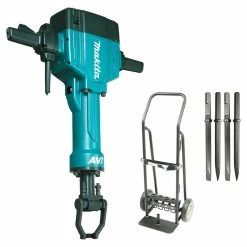 Makita HM1810X3 70 Lb. 15 Amp 1,100 107dB AC/DC Corded AVT Breaker Hammer