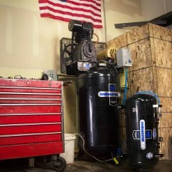 Industrial Air IT20ASME 20 Gallon 175-PSI Vertical/Horizontal Air Receiver Tank Tools & Equipment 12 Industrial Air IT20ASME 20 Gallon 175-PSI Vertical/Horizontal Air Receiver Tank Tools & Equipment