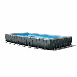 Intex 26377EH 32' X 16' X 52" Rectangular Ultra XTR Frame Above Ground Pool Set Pools