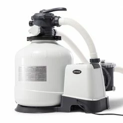 Intex 26651EG 120V 3000 GPH Pool Pump W/ Krystal Clear Sand Filter Pools