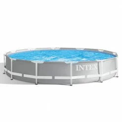 Intex 26711EH 12 Feet X 30 Inch Prism Metal Frame Pool Pools