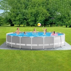 Intex 26755EH 20' X 52" Above Ground Prism Frame Premium Pool Set W/ Pump