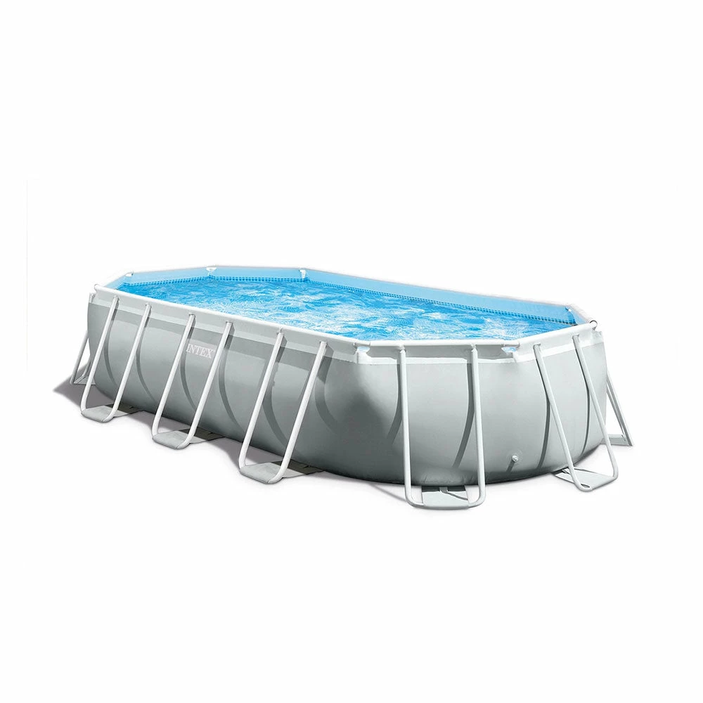 Intex 26795EH 16'6" X 9' X 48" Above Ground Prism Frame Oval Pool Set W/ Pump 3 Intex 26795EH 16'6" X 9' X 48" Above Ground Prism Frame Oval Pool Set W/ Pump