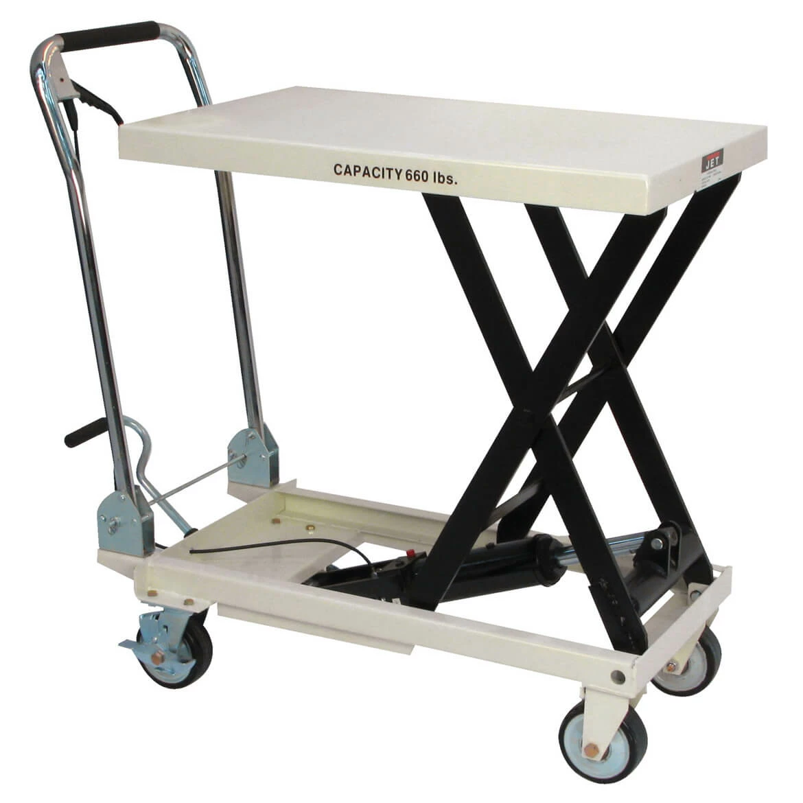 Tools & Equipment JET SLT-660F Scissor Lift Table Folding Handle 660-lb. Capacity 3 Tools & Equipment JET SLT-660F Scissor Lift Table Folding Handle 660-lb. Capacity