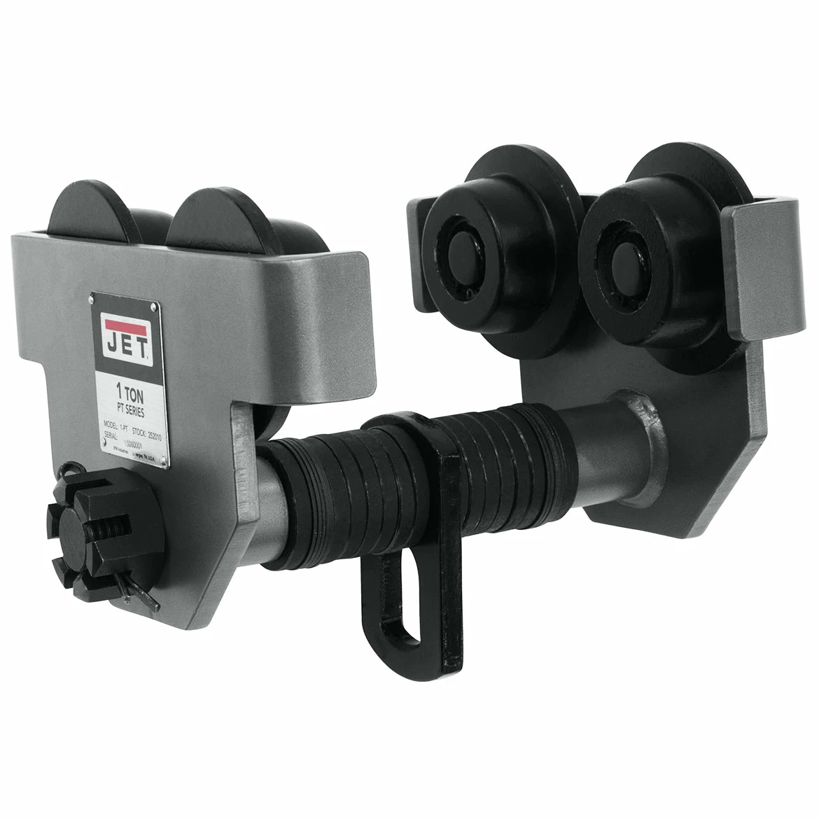 JET 1-PT 1 Ton Heavy Duty Manual Trolley Fits 3" - 8" Wide Beam Tools & Equipment 3 JET 1-PT 1 Ton Heavy Duty Manual Trolley Fits 3" - 8" Wide Beam Tools & Equipment