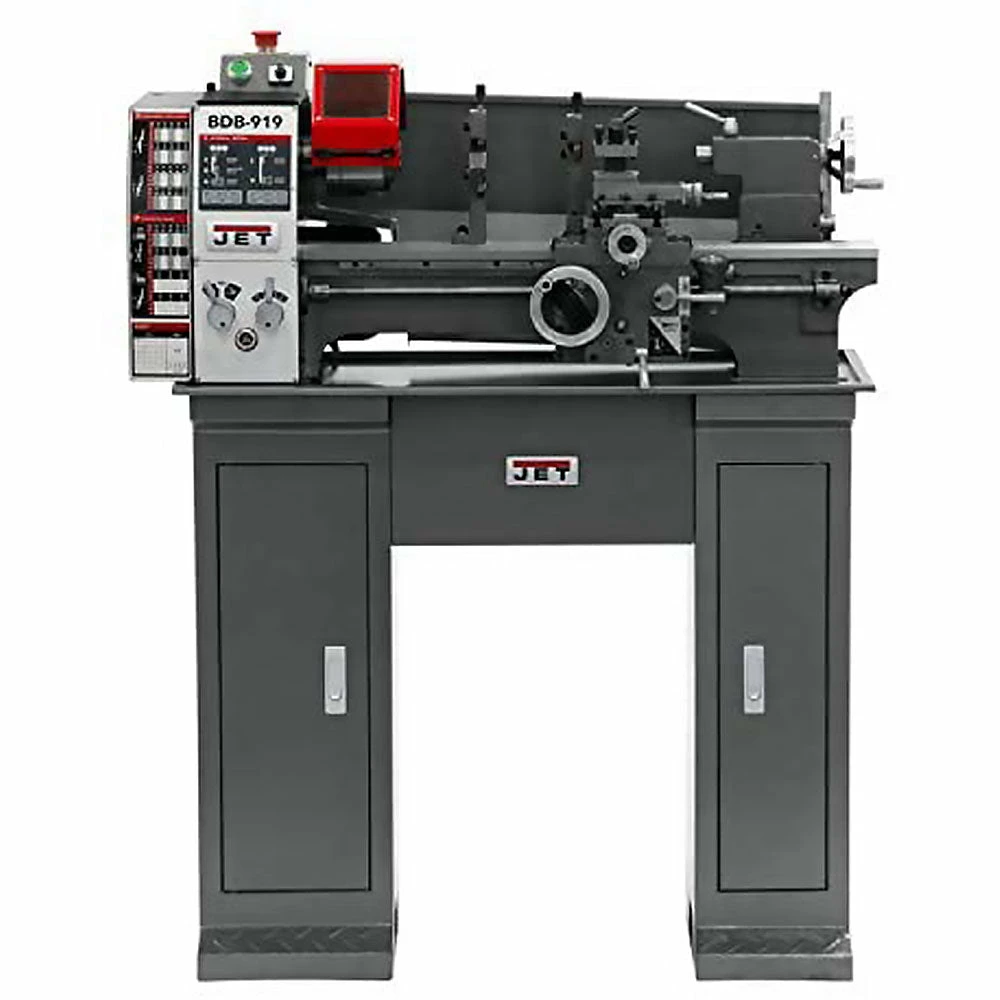 JET 321370K BDB-919 115V 3/4 HP Belt Drive Bench Lathe W/ Stand 3 JET 321370K BDB-919 115V 3/4 HP Belt Drive Bench Lathe W/ Stand