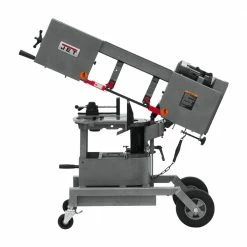 Tools & Equipment JET HVBS-10 1-Hp 115V Self-Propelled Dual Mitering Portable Bandsaw