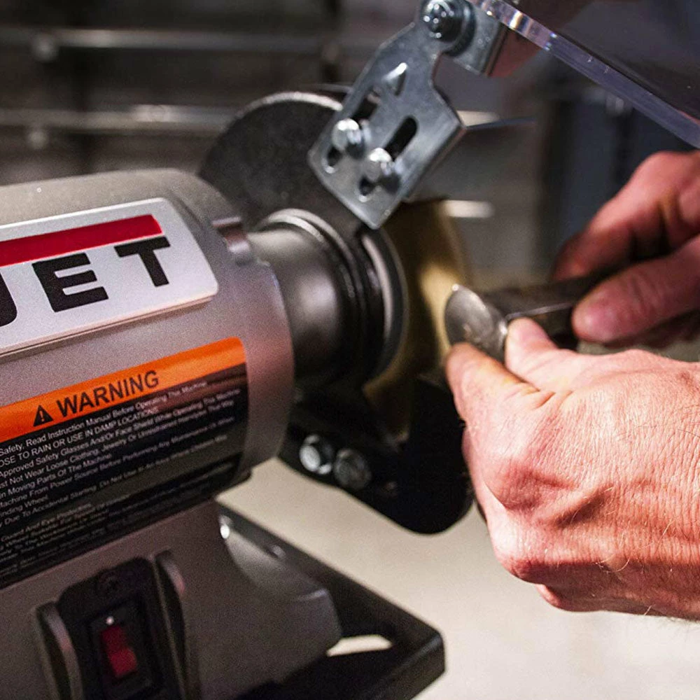 JET 577126 JBG-6W 115V 1/2 HP 6" Bench Grinder W/ Wire Wheel 8 JET 577126 JBG-6W 115V 1/2 HP 6" Bench Grinder W/ Wire Wheel