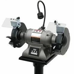 Jet 578208 8-Inch 1-Hp 3-Phase Dual Wheel Variable Speed Industrial Grinder Tools & Equipment 8 Jet 578208 8-Inch 1-Hp 3-Phase Dual Wheel Variable Speed Industrial Grinder Tools & Equipment