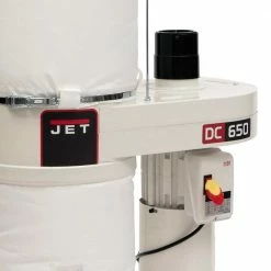 Tools & Equipment Jet DC-650 1HP CFM Dust Collector With 708642BK