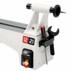 Tools & Equipment JET JWL-1221VS 12-Inch By 21-Inch Variable Speed Wood Lathe - Woodworking