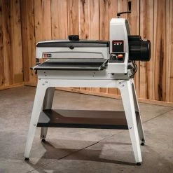 Jet JWDS-2244 115-Volt 5-Inch X 22-Inch Drum Sander W/Open Stand - 723540OSK Sanders