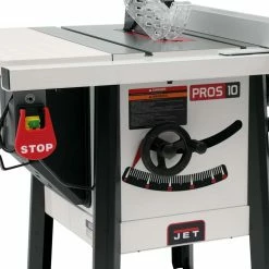 Tools & Equipment Jet 725004K 115-Volt 10-Inch Stamped Riving Knife ProShop Table W/ 30-Inch Rip