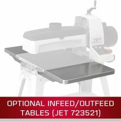 Tools & Equipment JET JWDS-1632 Drum Sander With Stand