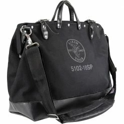 Klein 510218SPBLK 18 Inch Deluxe Black Canvas Tool Bag Tools & Equipment
