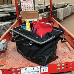 Klein 510218SPBLK 18 Inch Deluxe Black Canvas Tool Bag Tools & Equipment