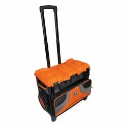 Klein 55473RTB 19 Pocket Telescoping Tradesman Pro Tool Master Rolling Tool Bag Tools & Equipment