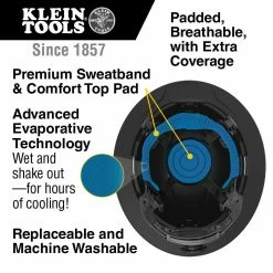 Tools & Equipment Klein 60347 Hard Hat Premium KARBN Vented Full Brim Class C W/ Headlamp 17 Tools & Equipment Klein 60347 Hard Hat Premium KARBN Vented Full Brim Class C W/ Headlamp