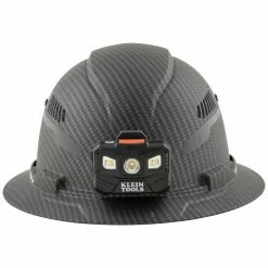 Tools & Equipment Klein 60347 Hard Hat Premium KARBN Vented Full Brim Class C W/ Headlamp 18 Tools & Equipment Klein 60347 Hard Hat Premium KARBN Vented Full Brim Class C W/ Headlamp