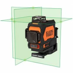 Tools & Equipment Klein 93PLL Cordless Rechargeable Li-Ion Self-Leveling Green Planar Laser Level