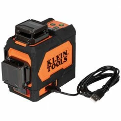 Tools & Equipment Klein 93PLL Cordless Rechargeable Li-Ion Self-Leveling Green Planar Laser Level