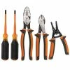 Klein 94130 1000V Insulated Professional Combo Tool Kit 5-PC Tools & Equipment