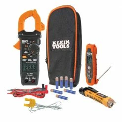 Tools & Equipment Klein CL320KIT Digital Clamp Meter Infrared/Probe Thermometer HVAC Kit
