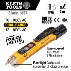 Tools & Equipment Klein CL320KIT Digital Clamp Meter Infrared/Probe Thermometer HVAC Kit