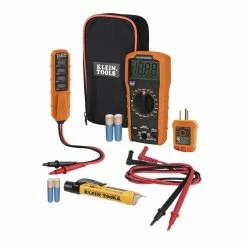 Klein MM320KIT AC/DC Voltage Digital Multimeter Electrical Test Kit Tools & Equipment