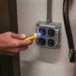 Tools & Equipment Klein NCVT5KIT Electrical Tester Kit W/ Dual-Range NCVT/GFCI Receptacle Tester