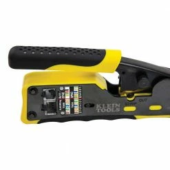 Klein VDV226-110 Ratcheting Cable Crimpers / Stripper / Cutter For Pass Thru