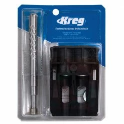 Power Tools Kreg KPHA740 700 Series Durable Custom Plug Cutter Drill Guide Kit