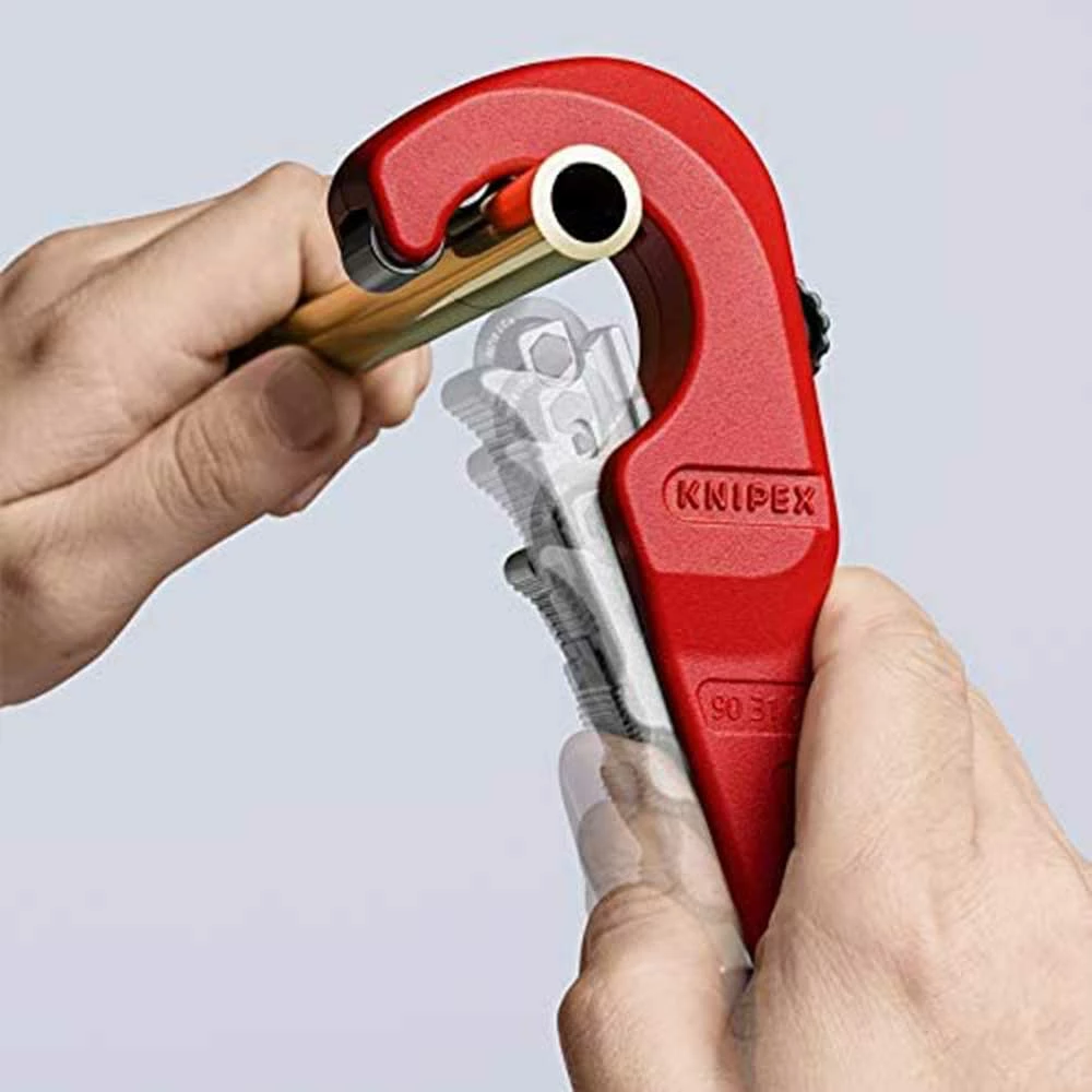 Knipex 90 31 02 SBA 7" TubiX Durable Lightweight Metal Pipe Cutter 6 Knipex 90 31 02 SBA 7" TubiX Durable Lightweight Metal Pipe Cutter
