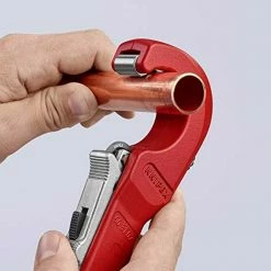 Knipex 90 31 02 SBA 7" TubiX Durable Lightweight Metal Pipe Cutter 11 Knipex 90 31 02 SBA 7