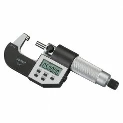 Shop Fox M1083 0 Inch - 1 Inch Dual Reading Outside Digital Micrometer Tools & Equipment