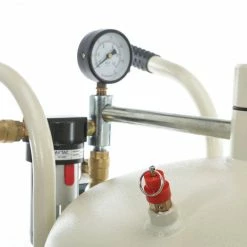 Shop Fox M1115 20 Gallon 65-125 Psi Heavy Duty Portable Rolling Sandblaster Tools & Equipment