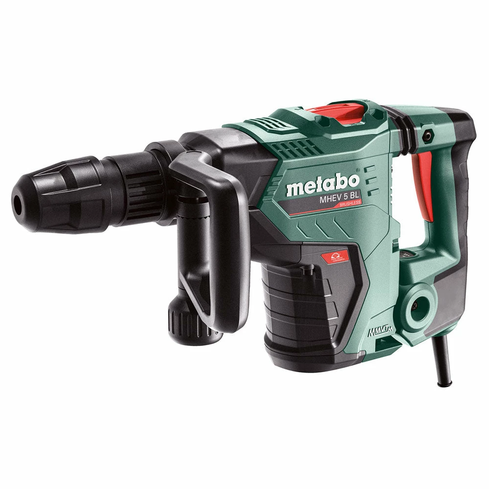 Metabo 600769620 MHEV 5 BL SDS MAX Corded Brushless Chipping Hammer W/ Case 3 Metabo 600769620 MHEV 5 BL SDS MAX Corded Brushless Chipping Hammer W/ Case