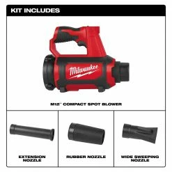 Lawn & Outdoor Power Milwaukee 0852-20 M12 Cordless Lithium-Ion Variable Speed Compact Spot Blower